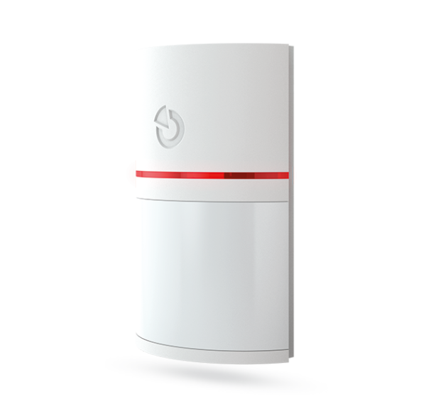 Jablotron Funk PIR-Bewegungsmelder, weiße Linse, 12m/90°, weiß