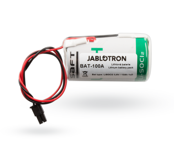 Jablotron Lithium-Batterie für JA-163ABASERB, 13AH/3,6V