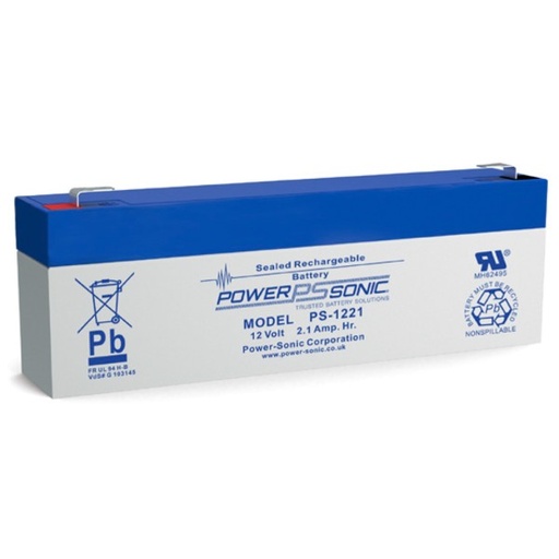 [M-DXX-BS122P] Akku 12V 2,1Ah, Blei-Akku, VdS